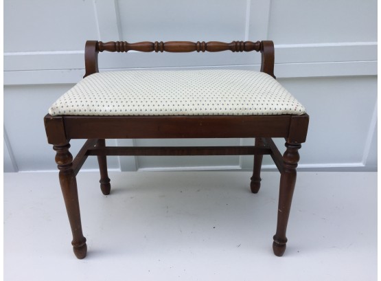 Upholstered Small Wood Bench