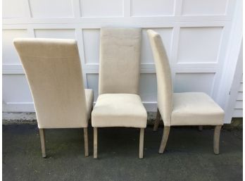 Set Of Three Orient Furniture Co. Slipper Chairs