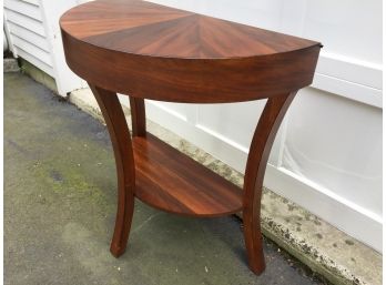 Demilune Two Tier Table