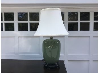 Ceramic Celadon Table Lamp