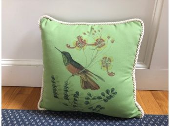 Sunbrella Bird Pillow By Juniper Road Collection - Brand New