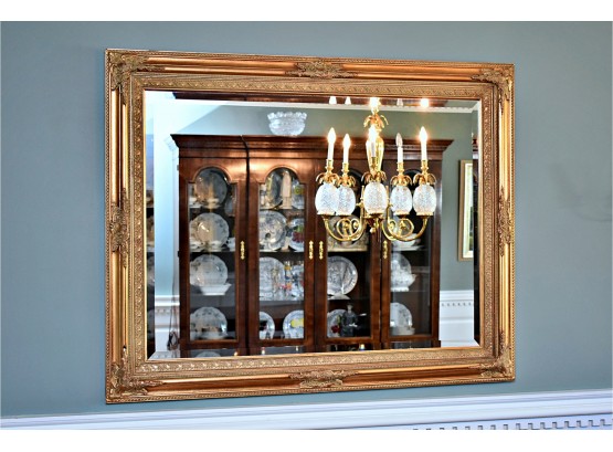 Rectangular Baroque Framed Wall Mirror