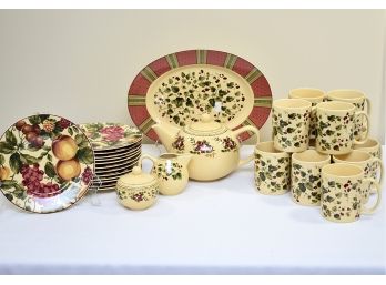 29 Piece Fabryka Porcelany Ksiaz Tea And Luncheon Service For 12
