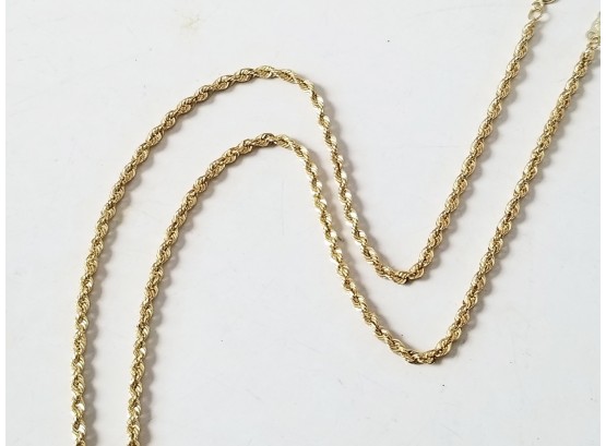 Michael Anthony 14k Solid Yellow Gold Chain Necklace