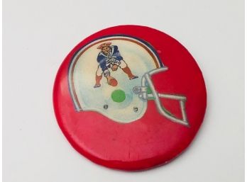 Vintage New England Patriots Push Back Pin