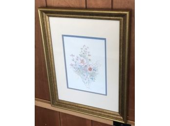Mary Vincent Bertrand Floral Print Signed And Numbered
