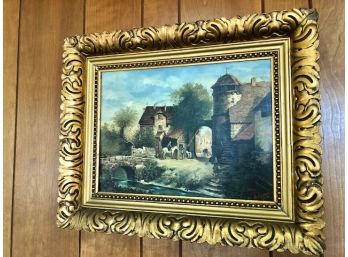 Beautifully Framed Oil Painting, Signed