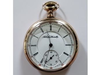 *Updated* -14k Gold Illinois Watch Co Pocket Watch (see Description)