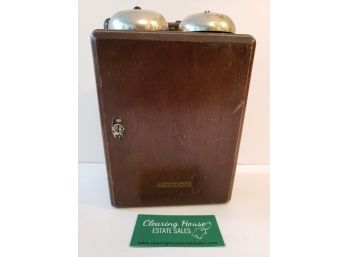 Antique Western Electric Telephone Bell Or Ringer Box