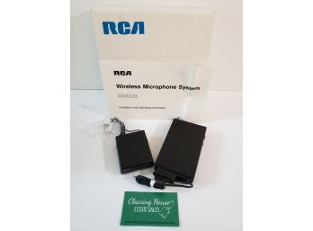 RCA Wireless Microphone System WM002 - New In Box