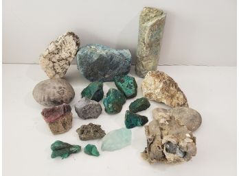 Rock Mineral & Fossil Collection