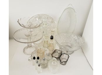 Mixed Lot Of Glass Wear