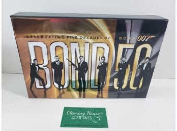 007 James Bond Movie DVD Collection 1962-1981 & 1983-2012