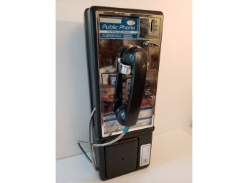 Working Vintage Coin Op Pay Phone For Your Home