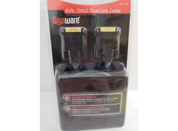 Gaga Ware 6Ft DVI-D Dual Link Cable New In Box