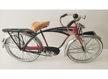 Miniature Schwinn Black Phantom 1:6 Scale Bike Model In Box