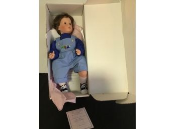Blue Romper Susan Wakeem Doll In Original Box