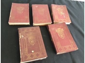 Lot Of 5 Old Books