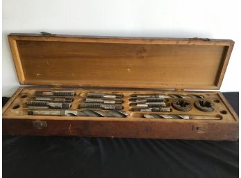 Vintage Tap And Dye Tools In Original Box