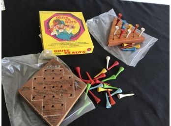 Vintage Wood Peg Games