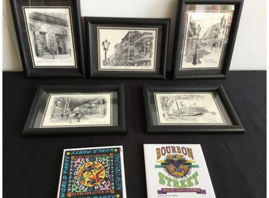 New Orleans Prints And Trivets