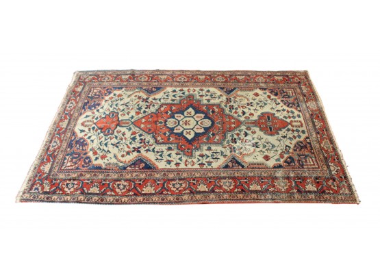 Antique Iranian Sarouk Persian Area Rug RETAIL $3,399 (Purchased At ABC Carpet & Home)