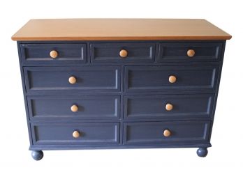 Go To Your Room Nine Drawer Dresser With Cherry Top (RETAIL $1,717)