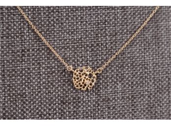N + A Purely Handmade Jewelry 14K Gold Necklace With Diamond