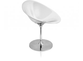 Philippe Starck KARTELL Sleek Swivel Ero/S/ Chair (RETAIL $825)