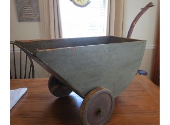 Antique Wheelbarrow - Exceptional Home Decor Piece