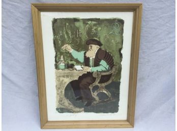 Signed Lithograph: William Smith 'The Apothecary'
