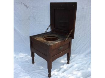 Wood Commode, Potty Antique