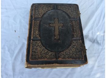 Holy Bible 1860's Antique