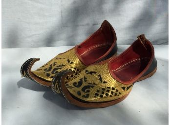 Pair Of Persian, Middle East, Maharaja Slippers