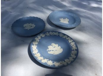 3 Wedgewood Plates