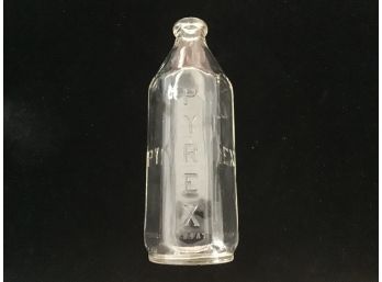 Pyrex 8 Oz. Glass Antique Baby Bottle