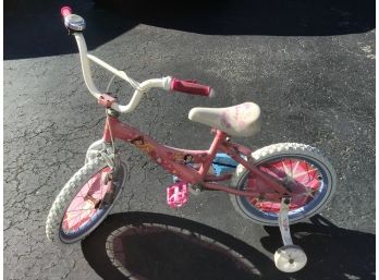 Disney Princess 16” Girl’s Pink And Blue Bike