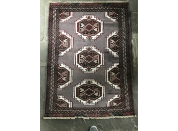 Stunning Antique Hand Woven Persian Carpet 55 X 39.5' Iran