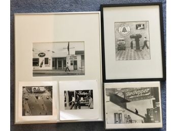 Lot Of Silver Print Photographs By  Rudy Burkhardt