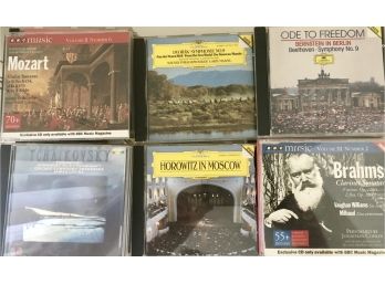 Lot  Of 40  - Classical Music CDs (EDITED FROM ORIGINAL PHOTO)