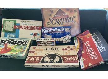 Board Game Lot Includes Collector Scrabble (sealed)