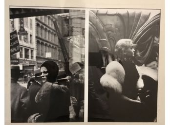 Framed Photos From  Walker Evans & Robert Frank Exhibition