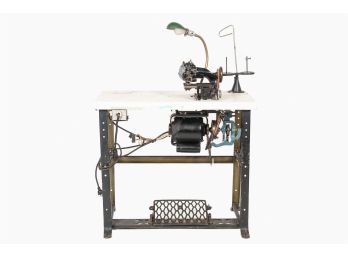 Vintage Workstation With Westinghouse Sewing Machine