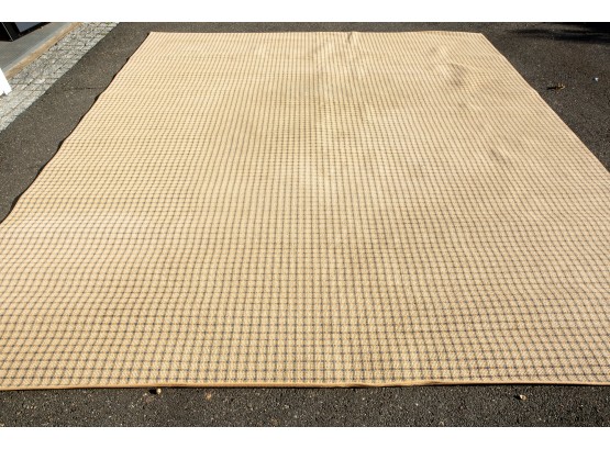 Large Area Rug With Bound Edges (12' X 13'6') RETAIL $3,060