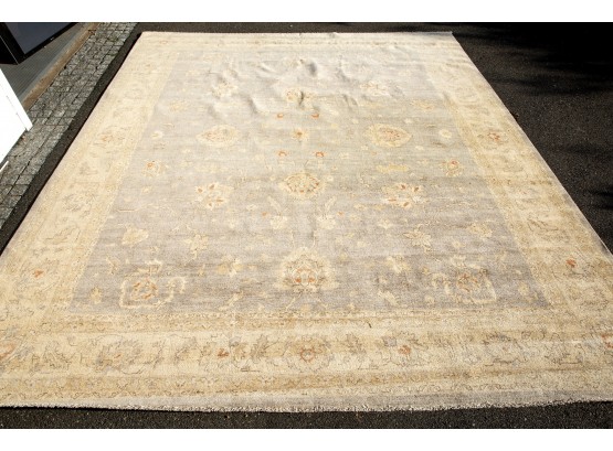 Hand Knotted Area Rug (14'5' X 12')