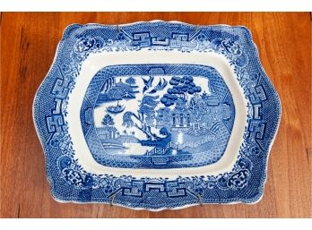 Royal Venton Ware 'Willow' Pattern Platter