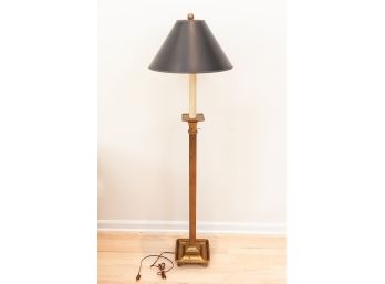 Vintage Chapman Traditional Brass Floor Lamp