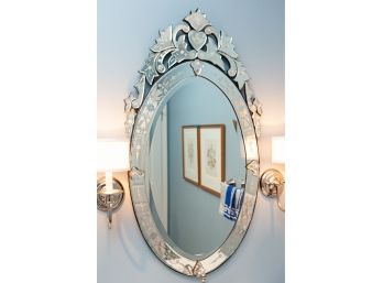 Hollywood Regency Style Mirror