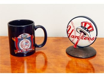 Yankees 1999 World Champions Commemorative Mug