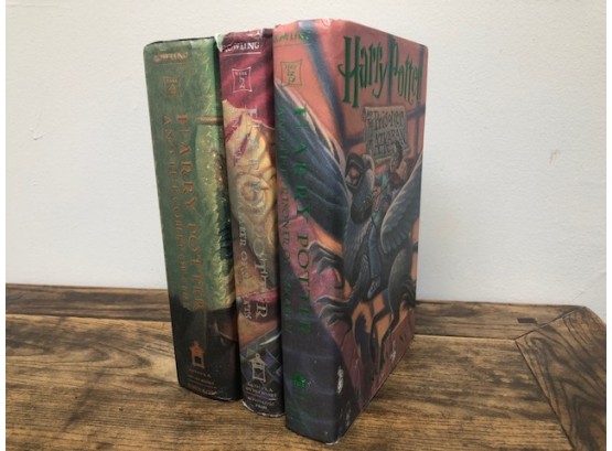 Three  Harry Potter Books